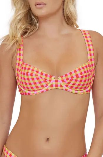 PQ SWIM Perla Halter Underwire Bikini Top | Nordstrom | Nordstrom