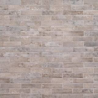 MSI Capella Taupe Brick 2 in. x 10 in. Matte Porcelain Floor and Wall Tile (5.15 sq. ft. /Case) N... | The Home Depot