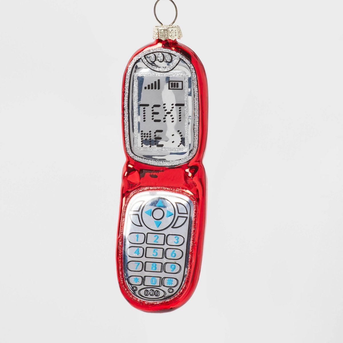 Glass Cell Phone Christmas Tree Ornament Red - Wondershop™ | Target