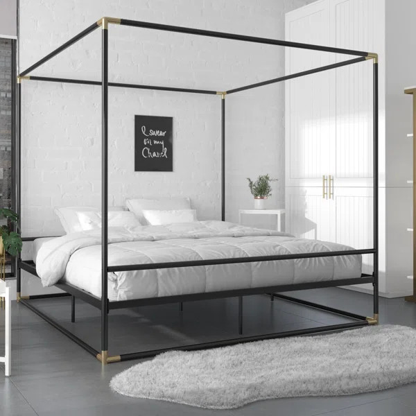 Celeste Metal Canopy Bed | Wayfair North America
