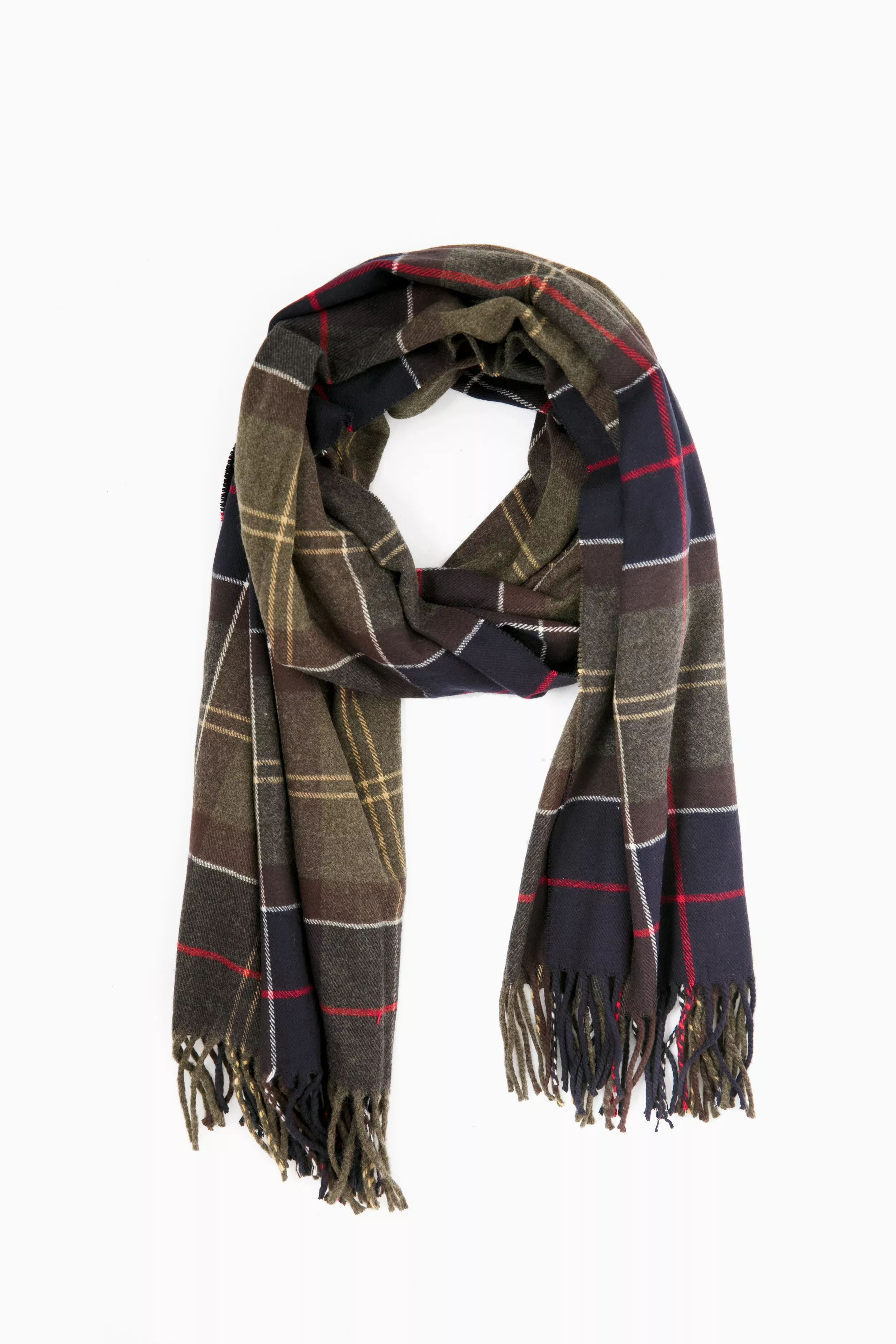 Barbour hailes cheap tartan wrap