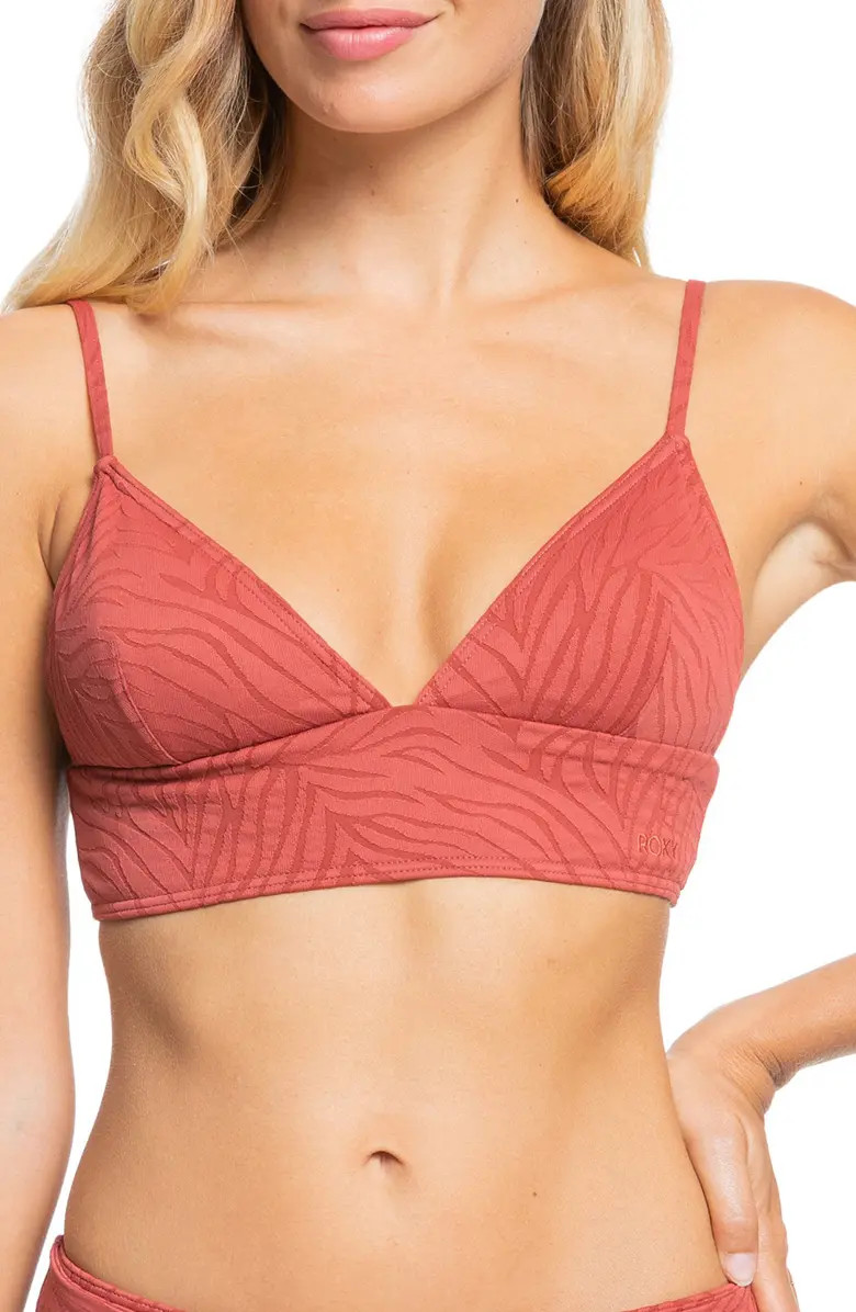 Women's Wild Babe Animal Stripe Bikini Top | Nordstrom