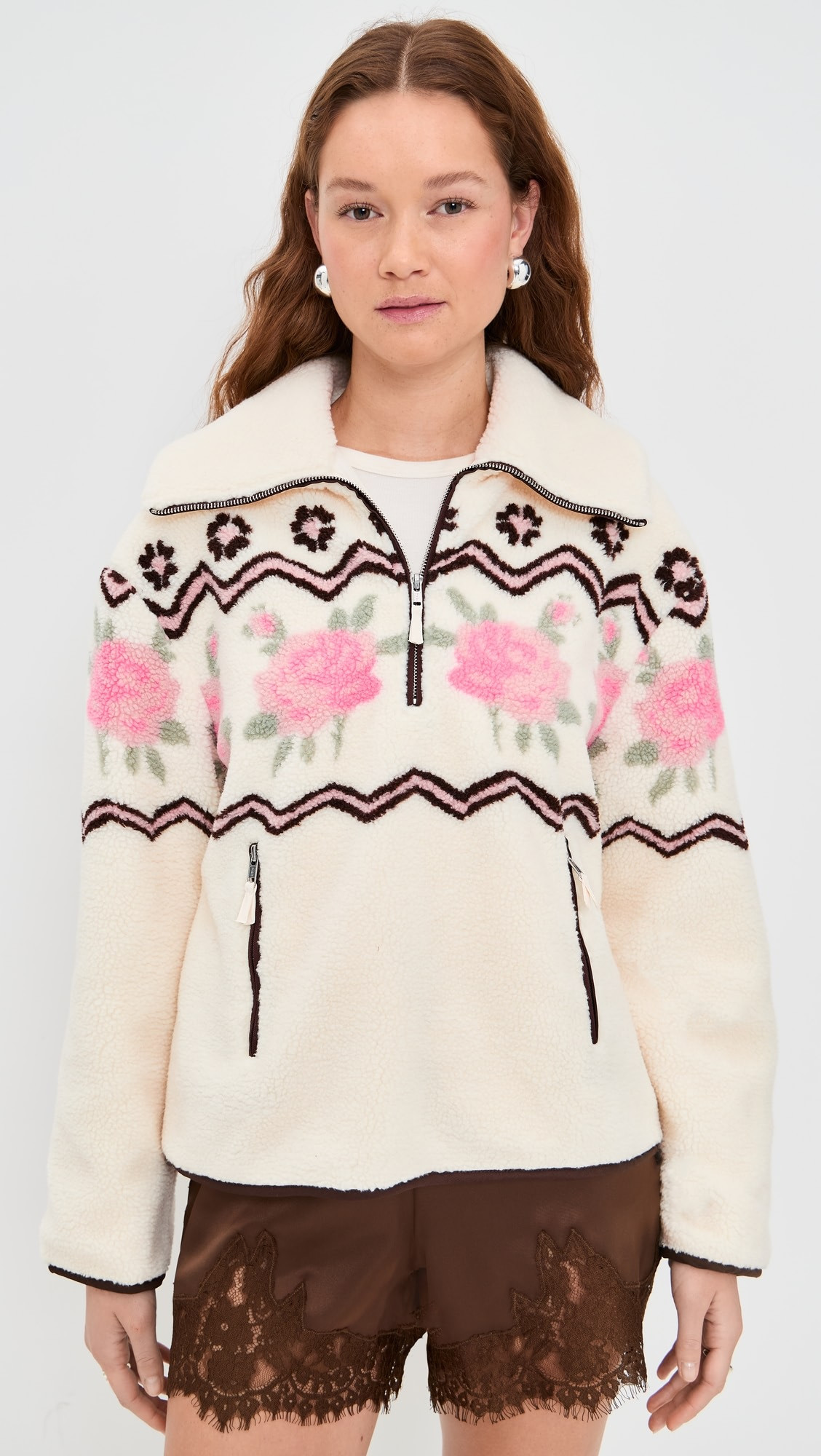 Posey Sherpa Pullover | Shopbop