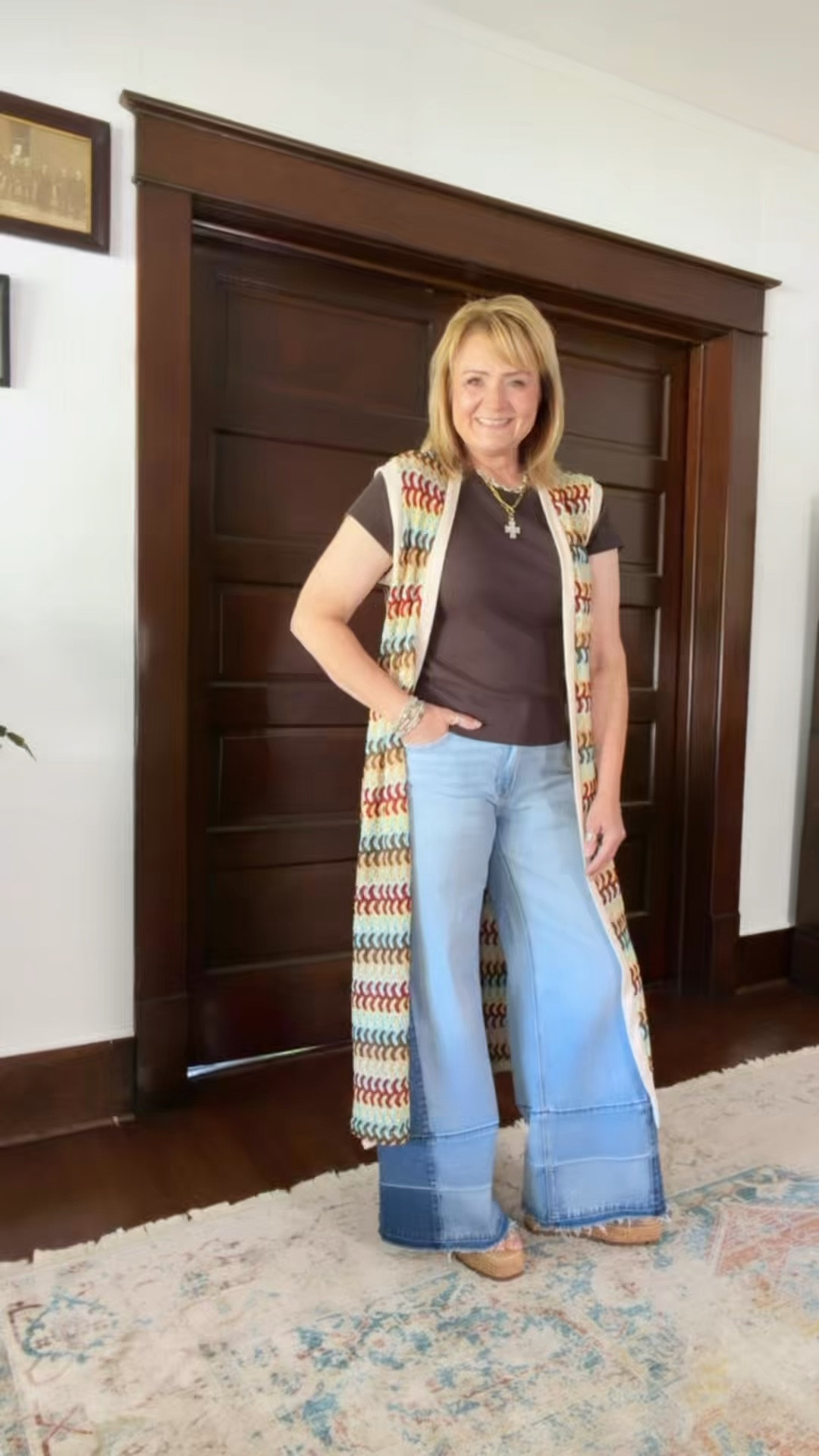 Loving this look.   So much.  Mature casual doesn’t have to be boring.  

#LTKxAerie #LTKOver40 #LTKootd