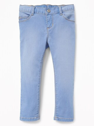 Old Navy Baby Skinny Ballerina Jeans For Toddler Girls Ultraviolet Size 12-18 M | Old Navy US