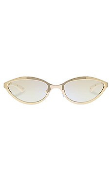 Le Specs Glitch in Bright Gold from Revolve.com | Revolve Clothing (Global)