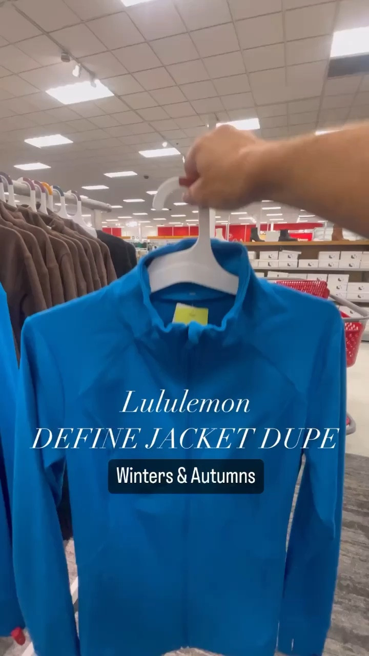 lululemon Define Jacket Dupe - Straight A Style