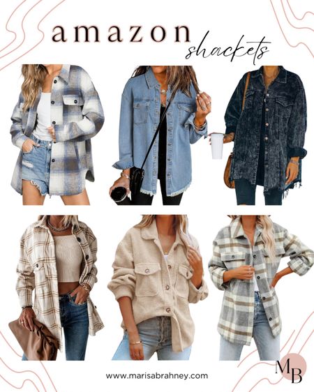 Best Amazon shackets of the season 🍁 From distressed denim to neutral plaids, I’ve rounded up this year’s must haves. Perfect layering pieces as the weather cools down. #amazonfinds #amazon #amazonstyle #shackets #fallshackets

#LTKfindsunder50 #LTKSeasonal #LTKover40