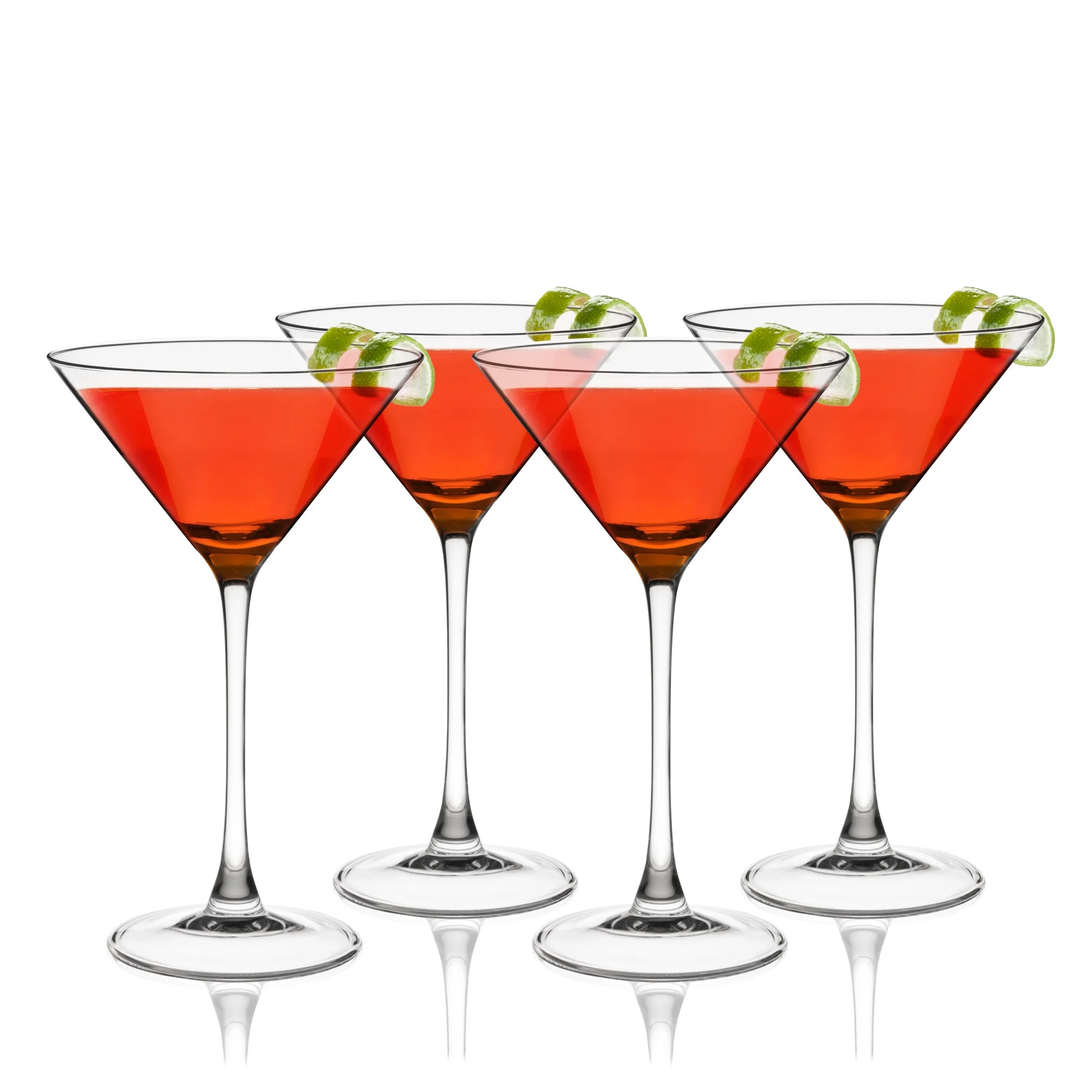 True Manhattan Martini Glasses for Home Bar, Wedding Gifts, 12 oz, Set of 4 - Walmart.com | Walmart (US)