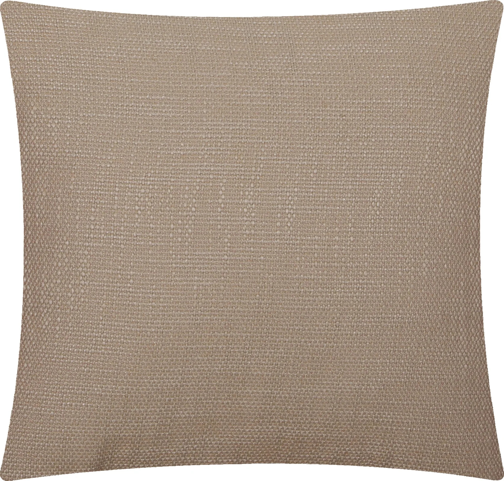 Mainstays Solid Texture Polyester Square Decorative Throw Pillow, 18" x 18", Tan - Walmart.com | Walmart (US)