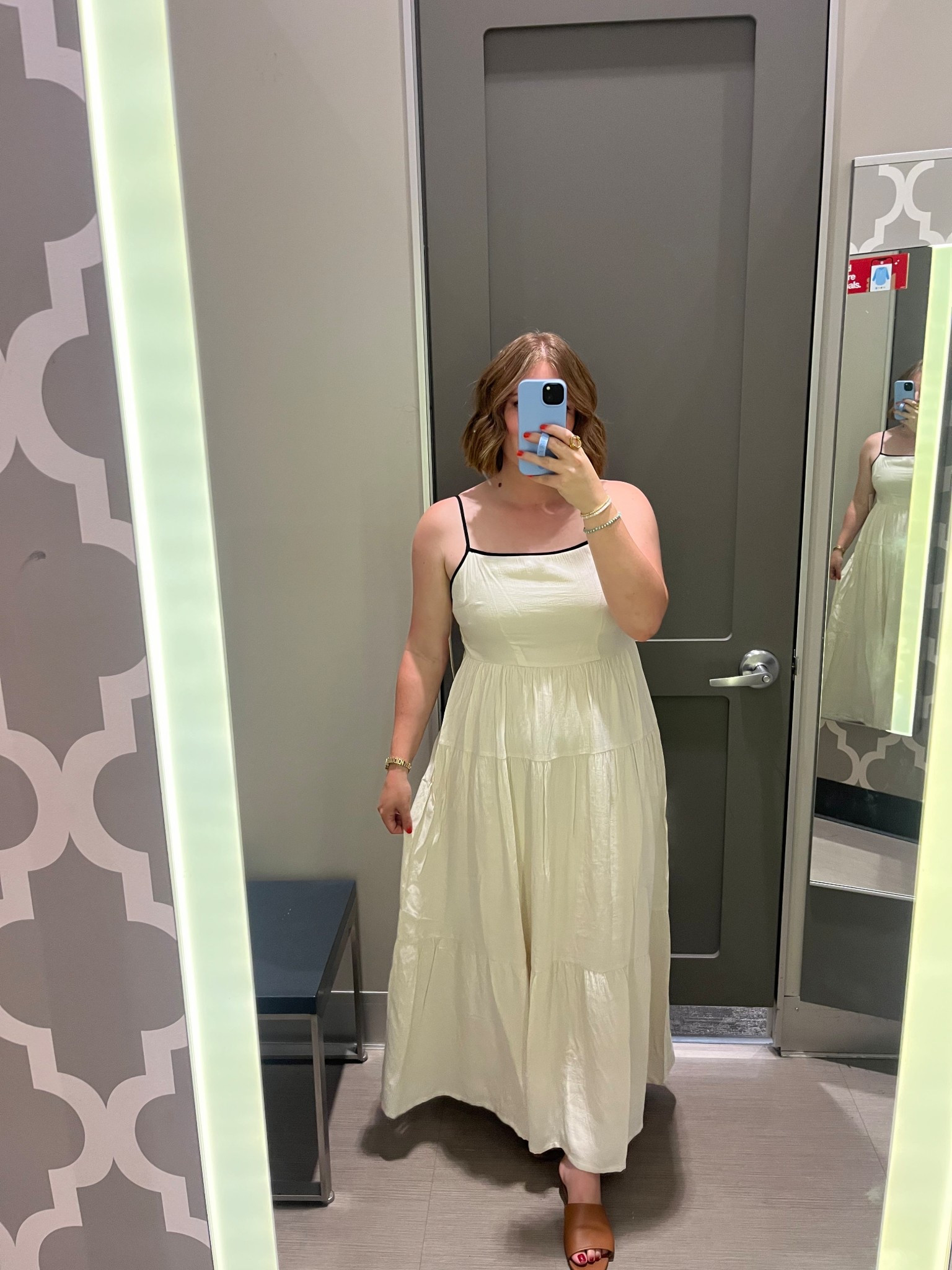 Neutral Summer dress // simple + elevated. Wearing M. Save for Target Circle Week next week 🎯

#LTKSeasonal #LTKSaleAlert #LTKMidsize