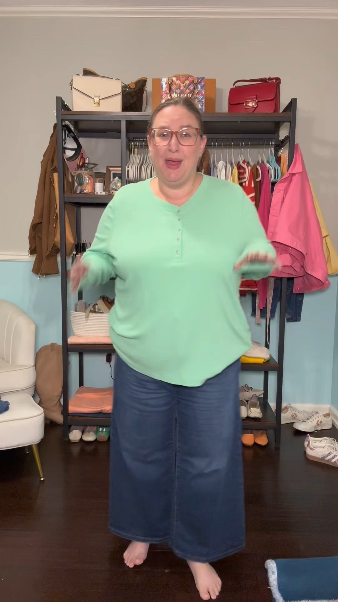 The shirt is old from Gap, but I linked another one. 

#LTKOver40 #LTKSeasonal #LTKPlusSize