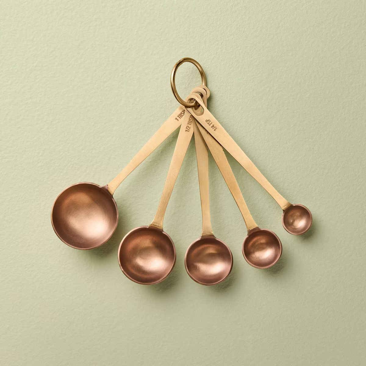 5pc Stainless Steel Tea Spoons Copper - Hearth & Hand™ with Magnolia | Target
