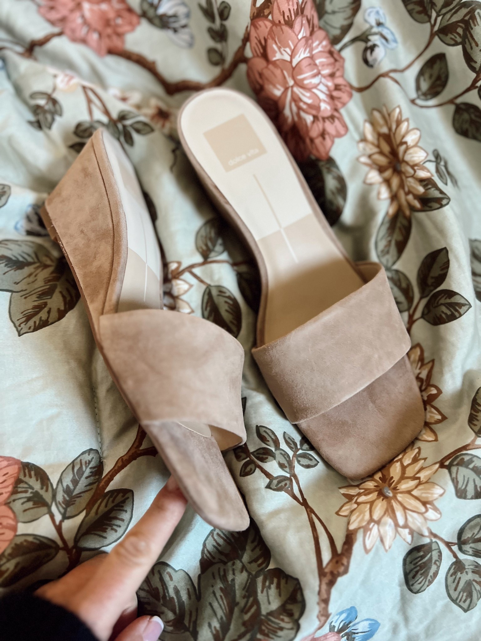  ✨Tap the bell, save and ❤️ for over 40 fashion, midlife style, midsize fashion and luxury looks for less. 

Spring suede wedges, beige suede goes with everything. 

Run narrow and suggest getting the wide size if you have a wider foot.

👑"Helping you look good, feel good!" - Lindsey Denver



#LTKOver40 #LTKMidsize #LTKSaleAlert