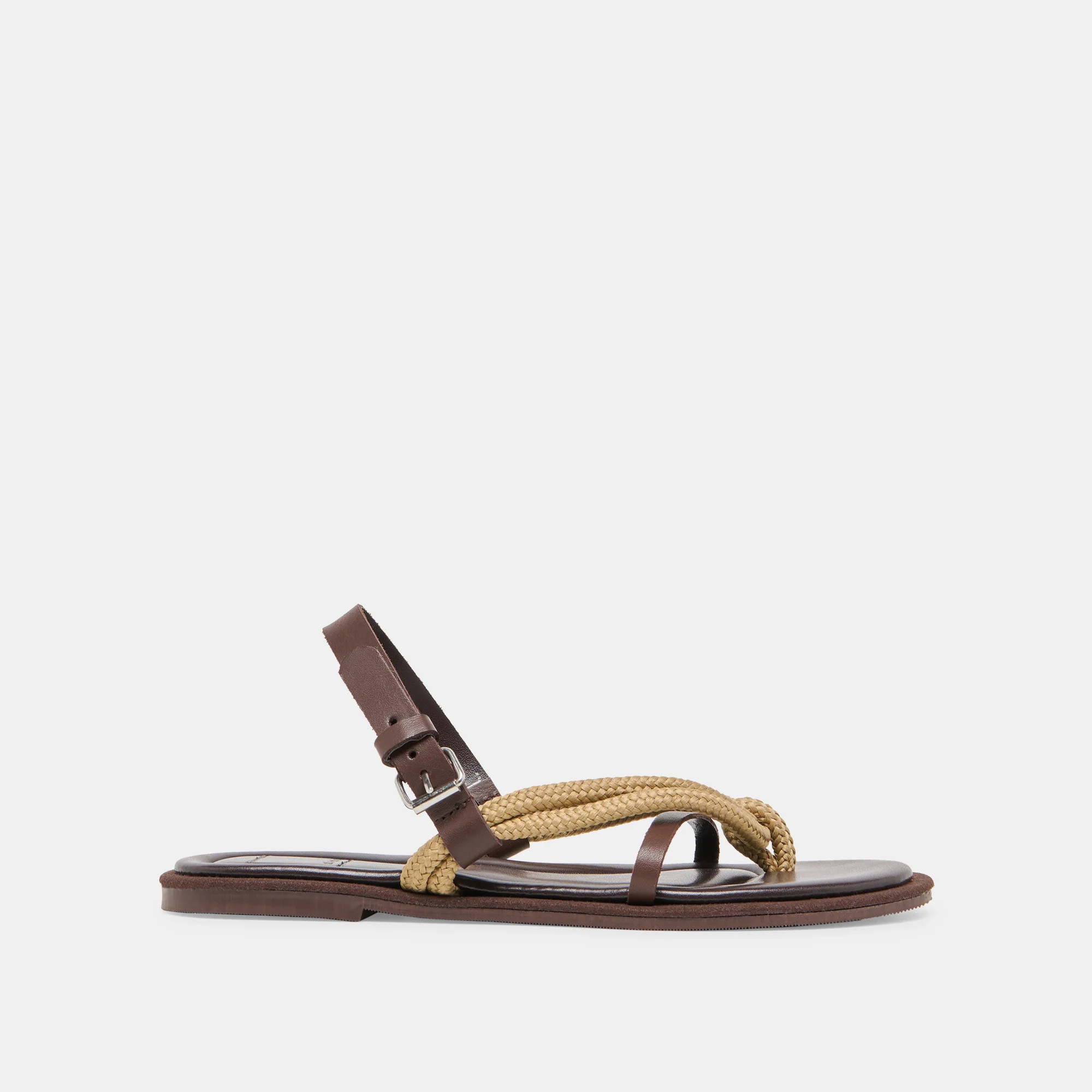Reed Dk Brown Leather Sandals | Dolce Vita | DolceVita.com