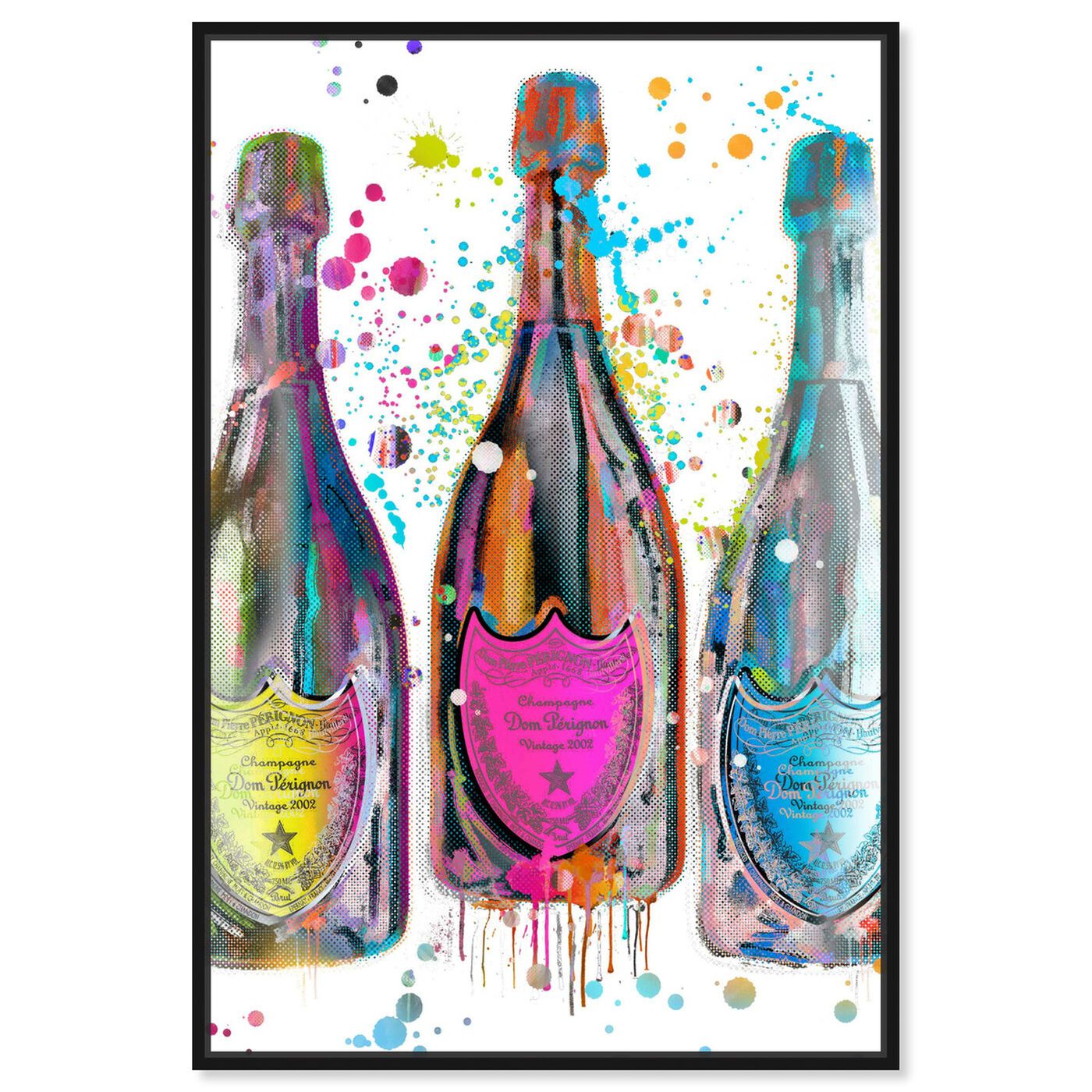 Dom P Trio Color | Drinks and Spirits Wall Art by The Oliver Gal | Oliver Gal