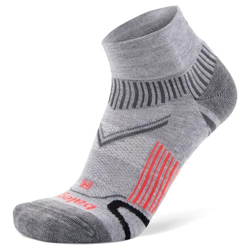 Balega Enduro Arch Support Performance Quarter Athletic Running Socks for Men and Women (1 Pair), Midgrey, X-Large | Amazon (US)