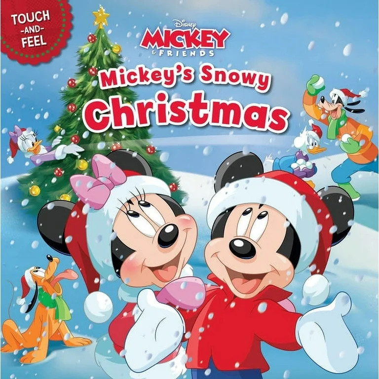 Mickey & Friends: Mickey's Snowy Christmas, (Board Book) | Walmart (US)