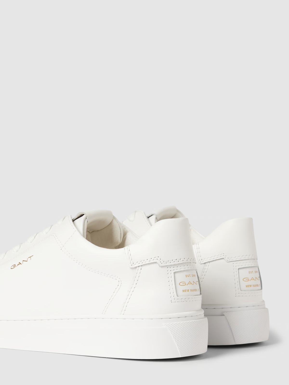 Gant Sneaker aus Leder mit Label-Details Modell 'Mc Julien' (weiss) online kaufen | Peek & Cloppenburg* Düsseldorf DE
