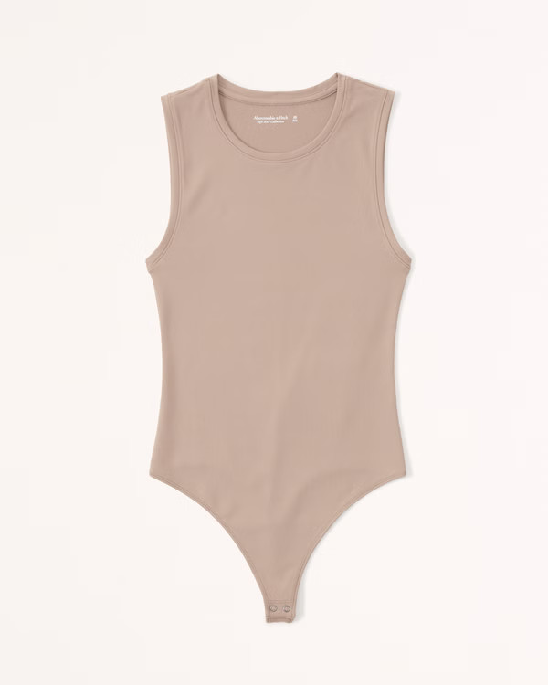 Women's Seamless Fabric Tank Bodysuit | Women's Tops | Abercrombie.com | Abercrombie & Fitch (US)