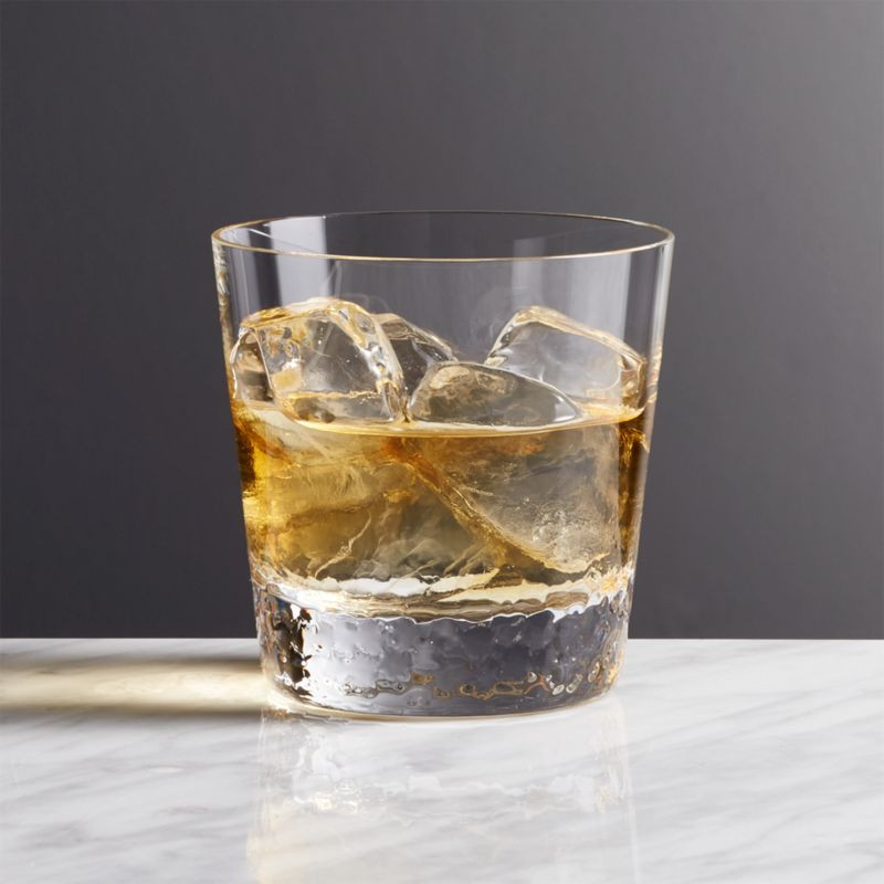 Cyrus 13-Oz. Double Old-Fashioned Glass + Reviews | Crate & Barrel | Crate & Barrel