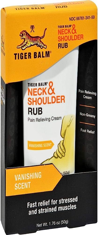 TIGER BALM NECK & SHOULDER RUB, 1.76 oz. | Amazon (US)