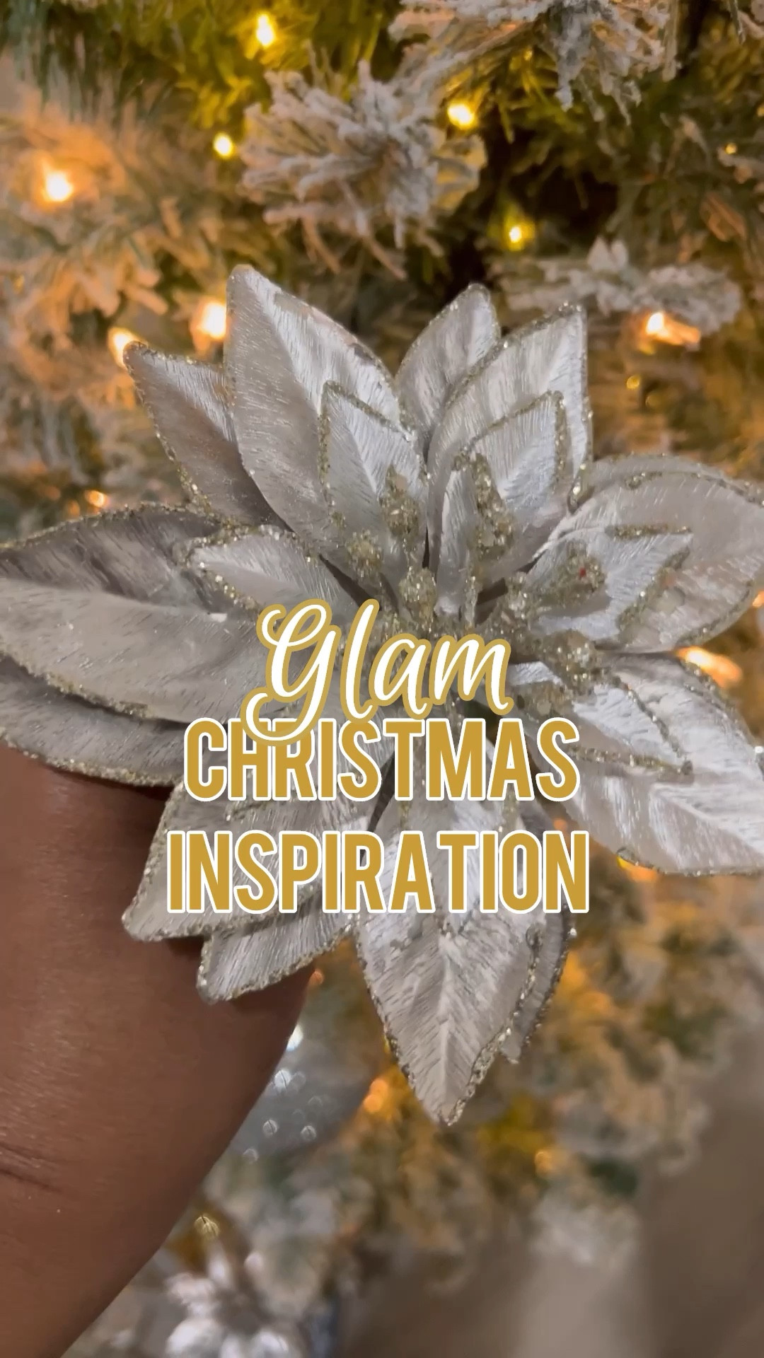 Hey, love bugs! Where are my glam girls and guys at? This video is for you. Last year I went with a glam theme in the entryway. I used gorgeous gold, silver, black, and white decor. I love how it came out. Check out my bio for links to this tree, garland, wreath, and mini trees. 


#LTKHoliday #LTKHolidaySale #LTKSeasonal