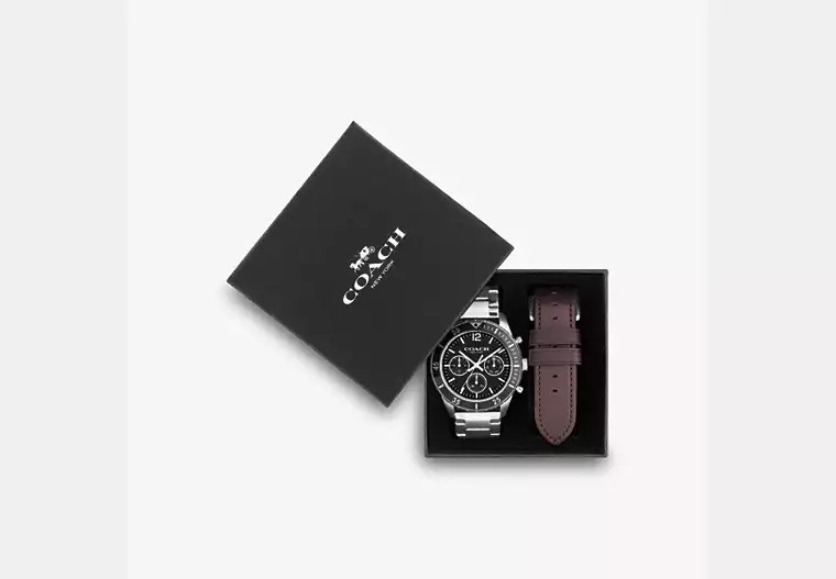 Cole Watch Gift Set, 44 Mm | Coach Outlet US