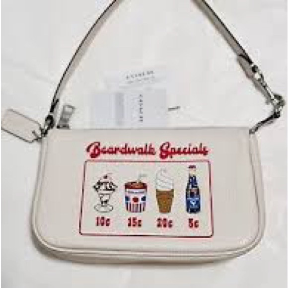 Coach White Boardwalk Specials Wristlet | Poshmark