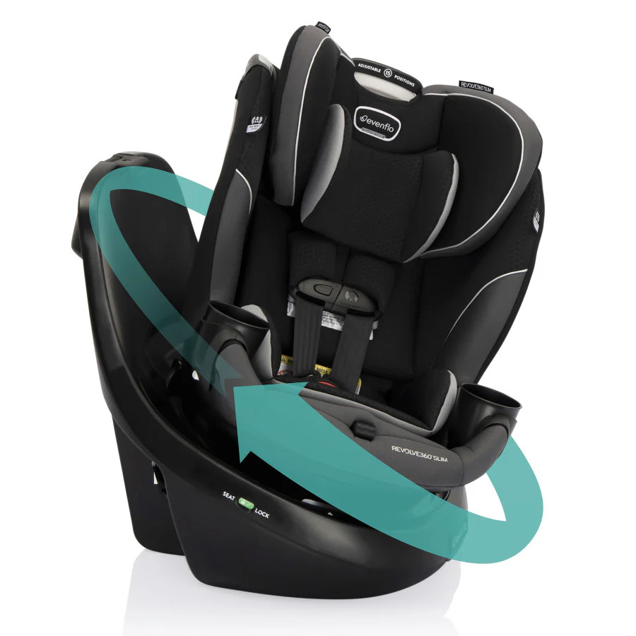 Revolve360 Slim 2-in-1 Rotational Convertible Car Seat - Evenflo® Official Site | Evenflo