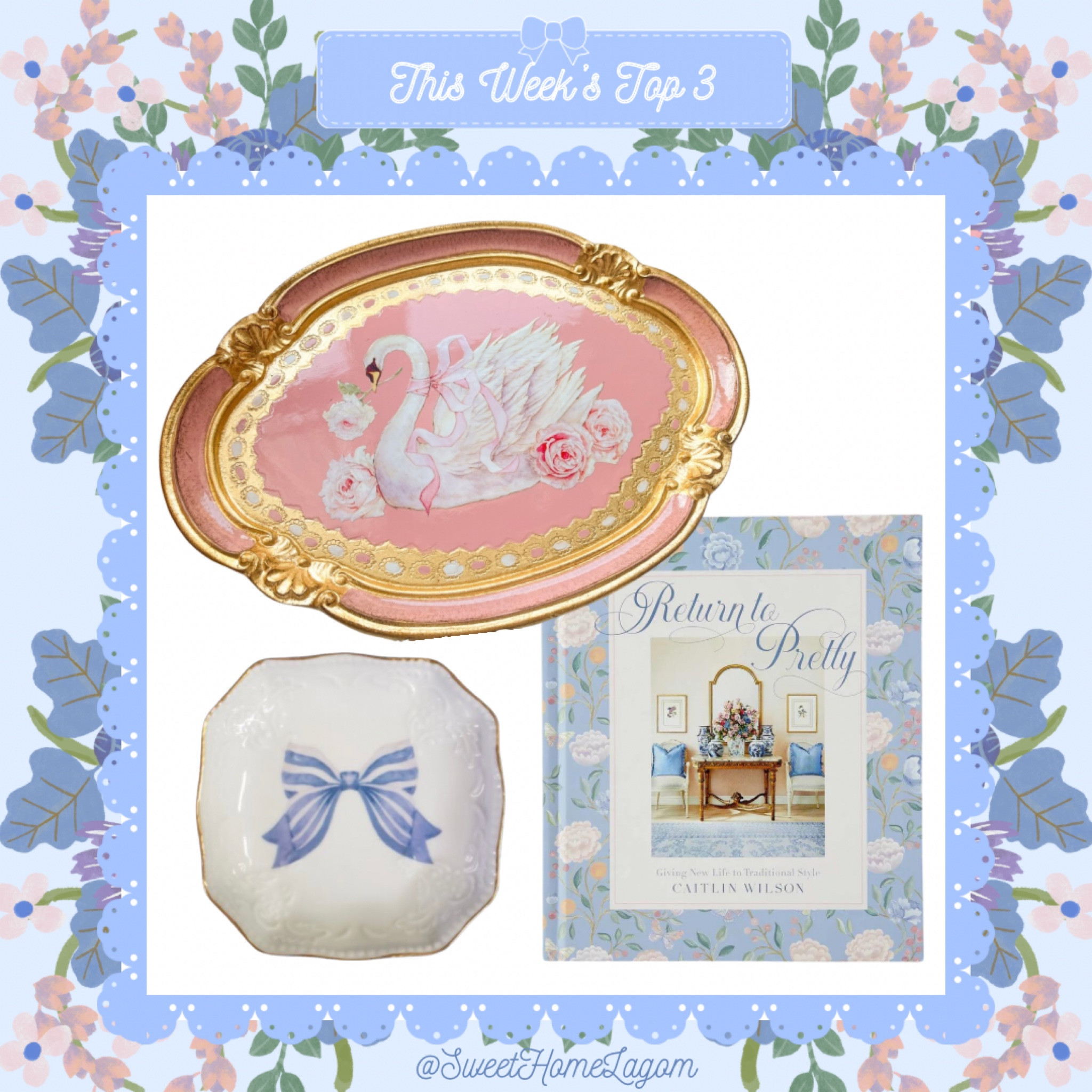 This week’s top 3! The pink swan comes in other colors if the pink is sold out 🩷. Keep an eye out for restocks if they’re sold out when you look, though! 

#LTKGiftGuide #LTKhome #LTKfindsunder50