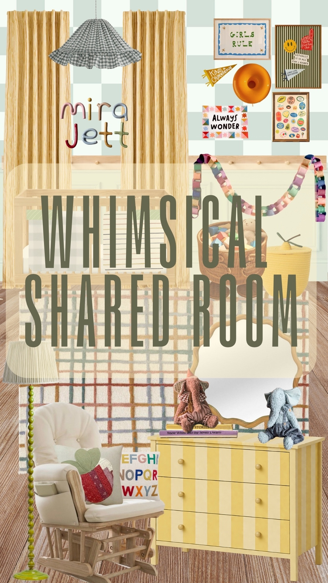 A whimsical 90s-inspired shared room for a boy + girl 🥹✨

Built around pieces mom already had—the crib, rocker, and dresser—and layered over time with playful patterns,  and soft, nostalgic color. The striped dresser completely transformed the space andbecame my favorite moment 💛



shared nursery, boy and girl room, whimsical nursery, 90s inspired kids room, nursery mood board, gender neutral nursery, playful nursery decor, vintage inspired nursery, nursery color palette, cozy kids room

#LTKHome #LTKBump #LTKBaby