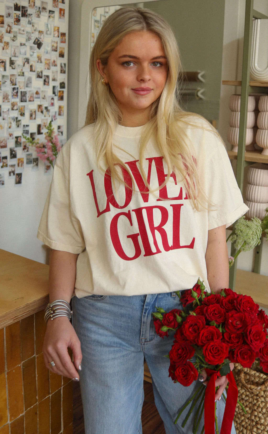friday + saturday: lover girl t shirt | RIFFRAFF