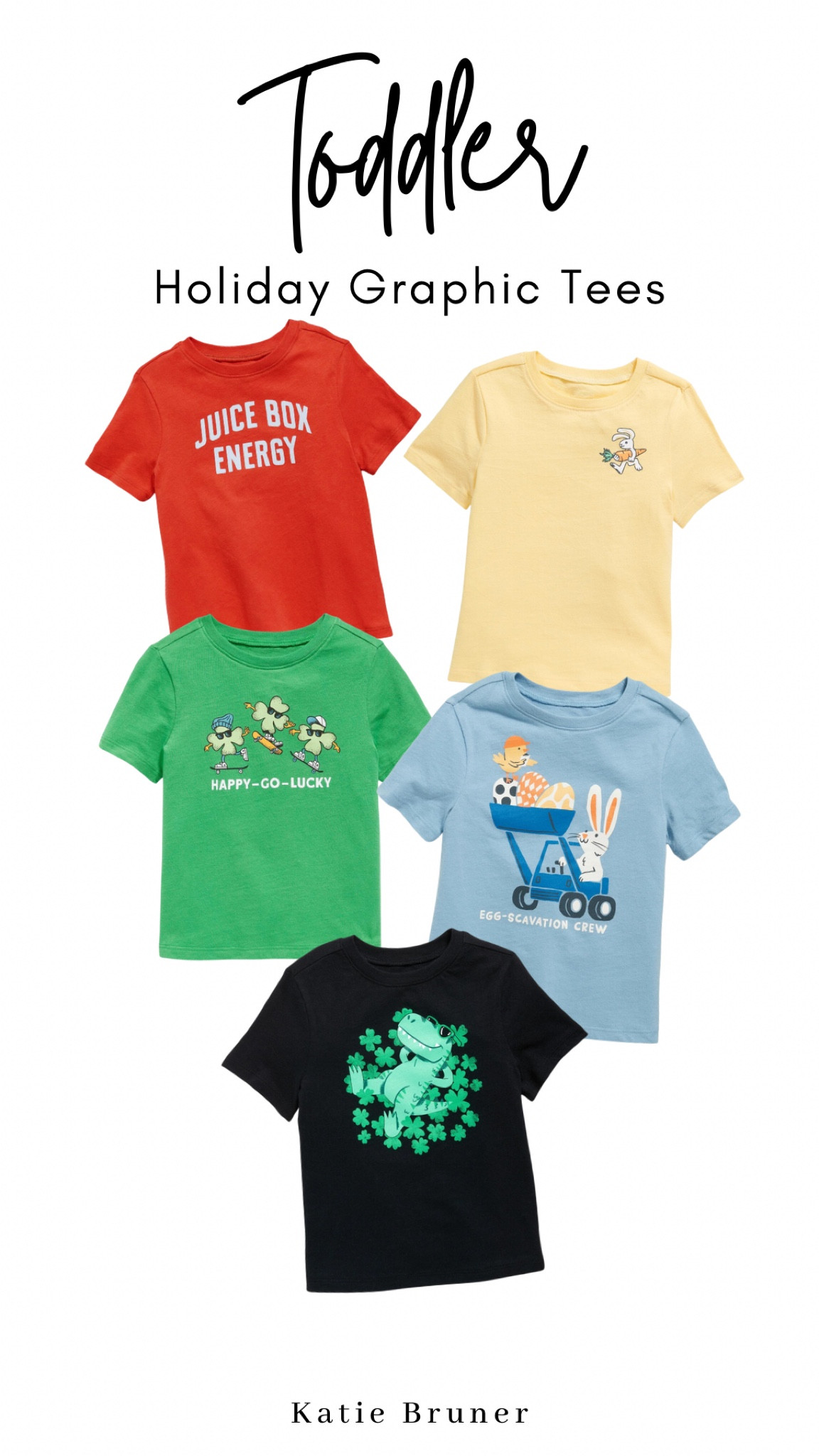 Holiday graphic tees for toddlers. I snagged these for Ervin to wear for the upcoming parties at school! 
VDAY, St. Patty’s day & Easter! Only $6
#LTKkids #LTKtoddler #LTKgrapgictees 

#LTKSpringSale #LTKSeasonal #LTKkids