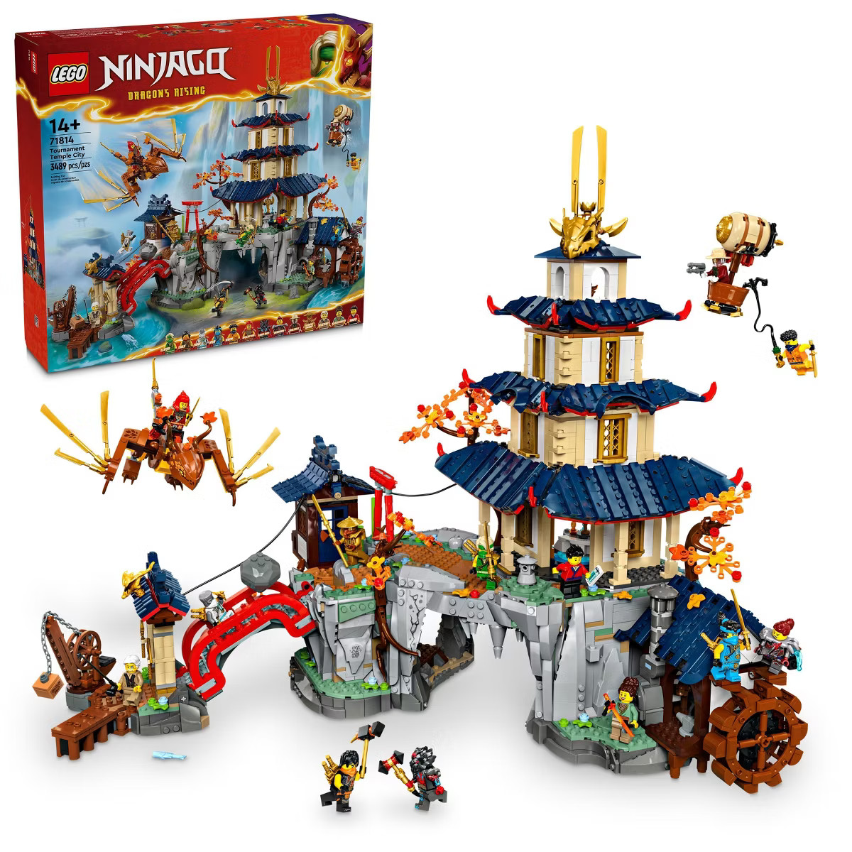 LEGO NINJAGO Tournament Temple City Kids Toy 71814 | Target