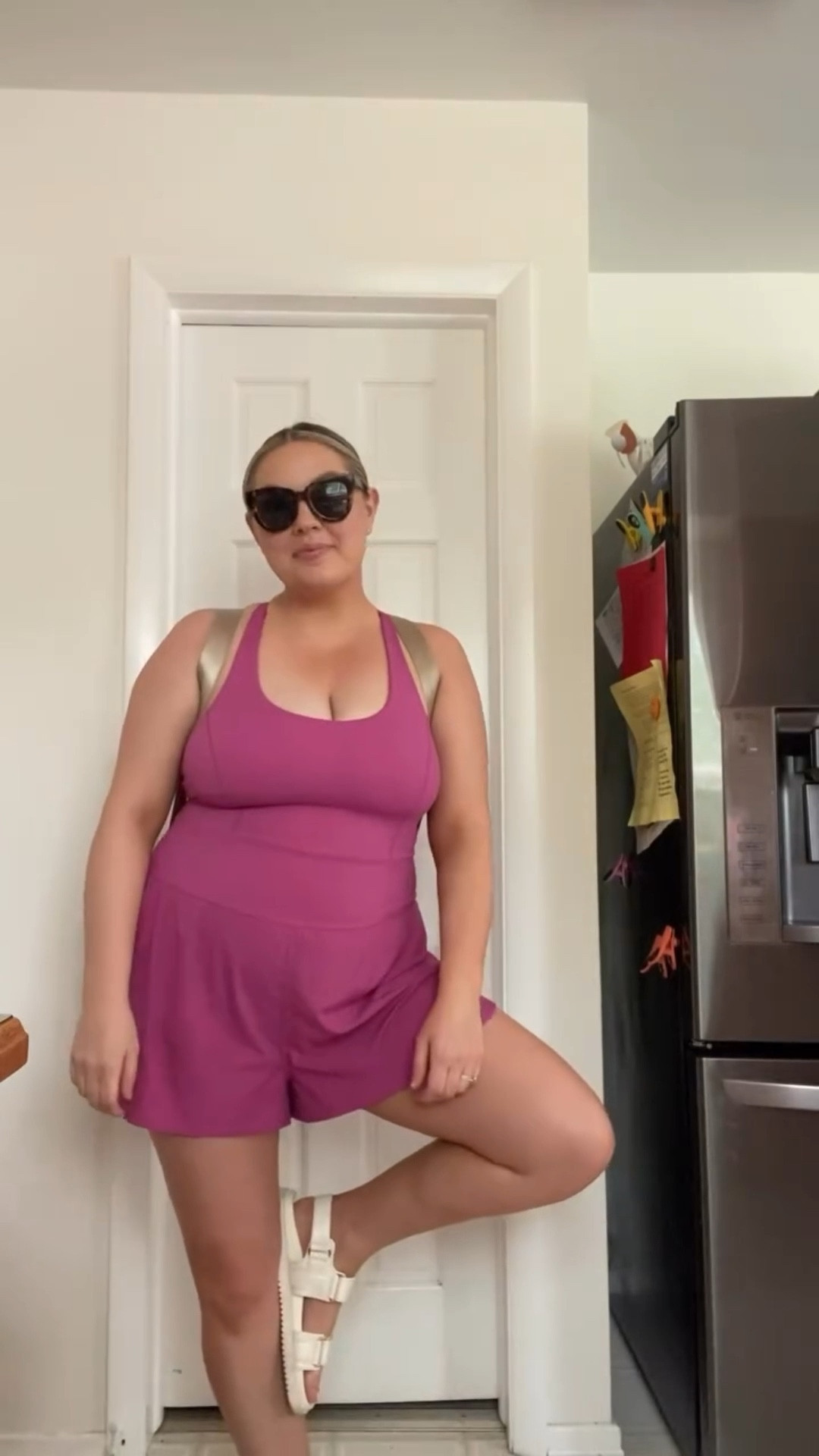 It’s all about easy, casual style for me this summer. Extra points if it’s easy to nurse in. And this adorable romper from @walmart checks all the boxes. I stayed true to size and am wearing a Large. 

I love this athletic romper. It’s Super comfortable, looks put together and is easy to nurse in. I’m wearing a large. 




#LTKSeasonal #LTKFindsUnder50 #LTKActive