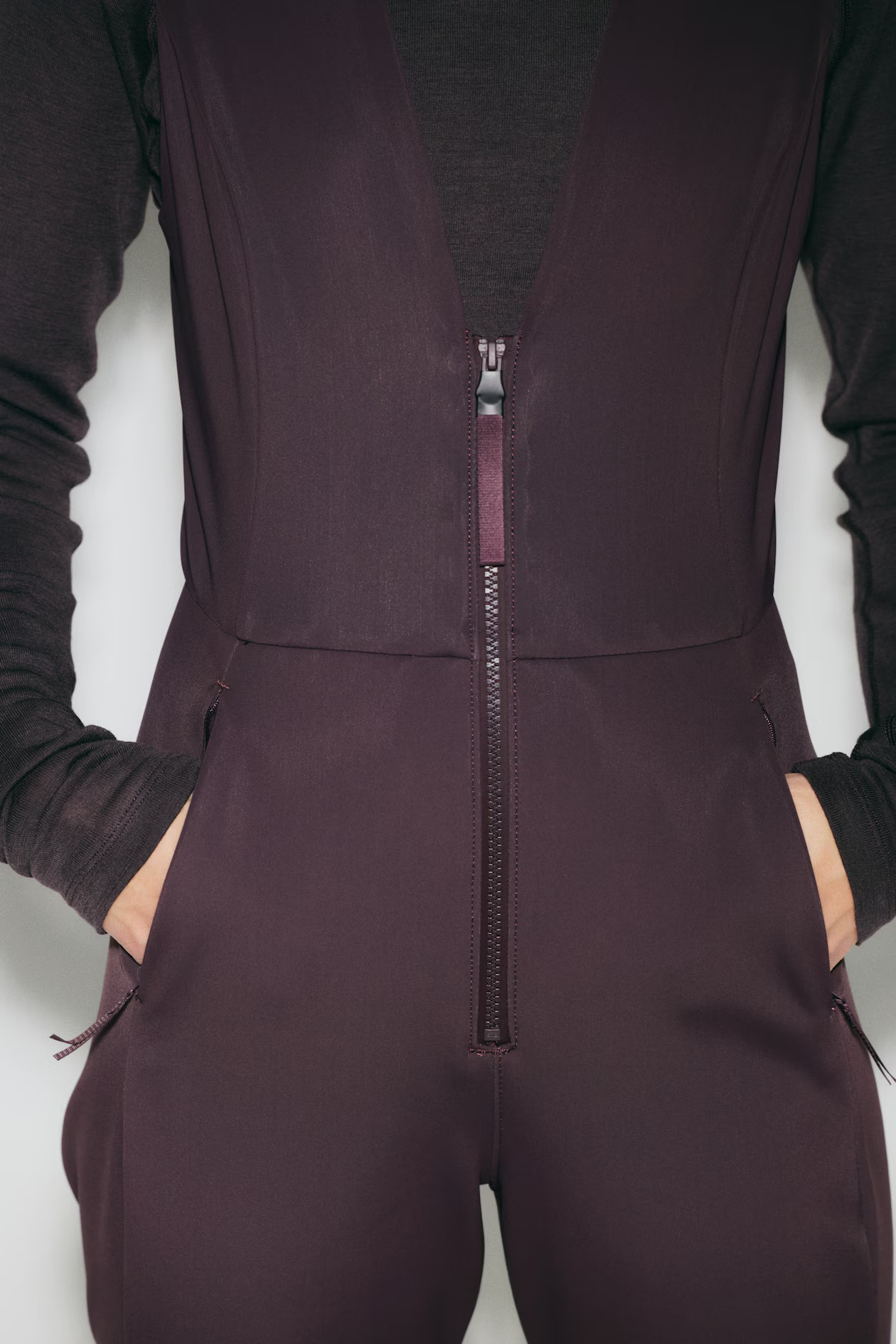 Skiträgerhose mit angerauter Innenseite | H&M (DE, AT, CH, NL, FI)