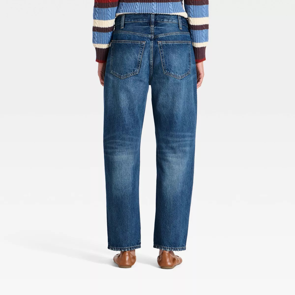 Women's Mid-Rise Boyfriend Jeans - Universal Thread\u2122 Medium Wash 2 | Target