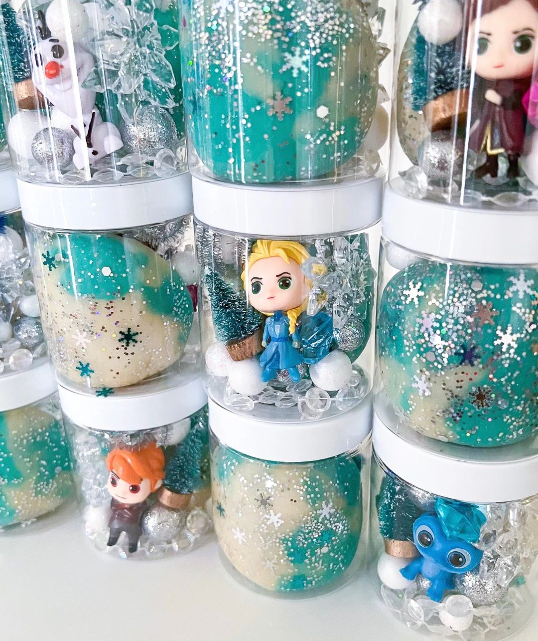 Frozen Inspired Play Dough Kit Frozen Party Favors Frozen Playdough - Etsy | Etsy (US)