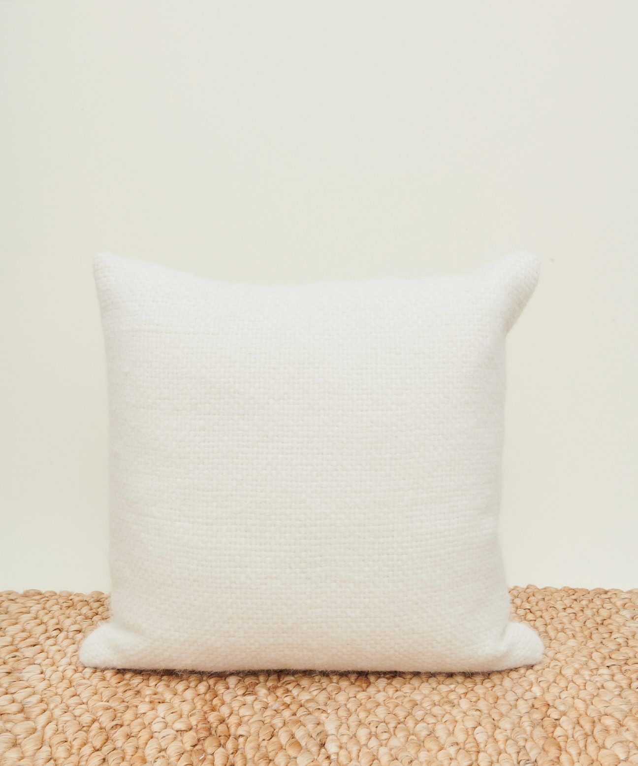 Small Alpaca Basketweave Pillow | Jenni Kayne