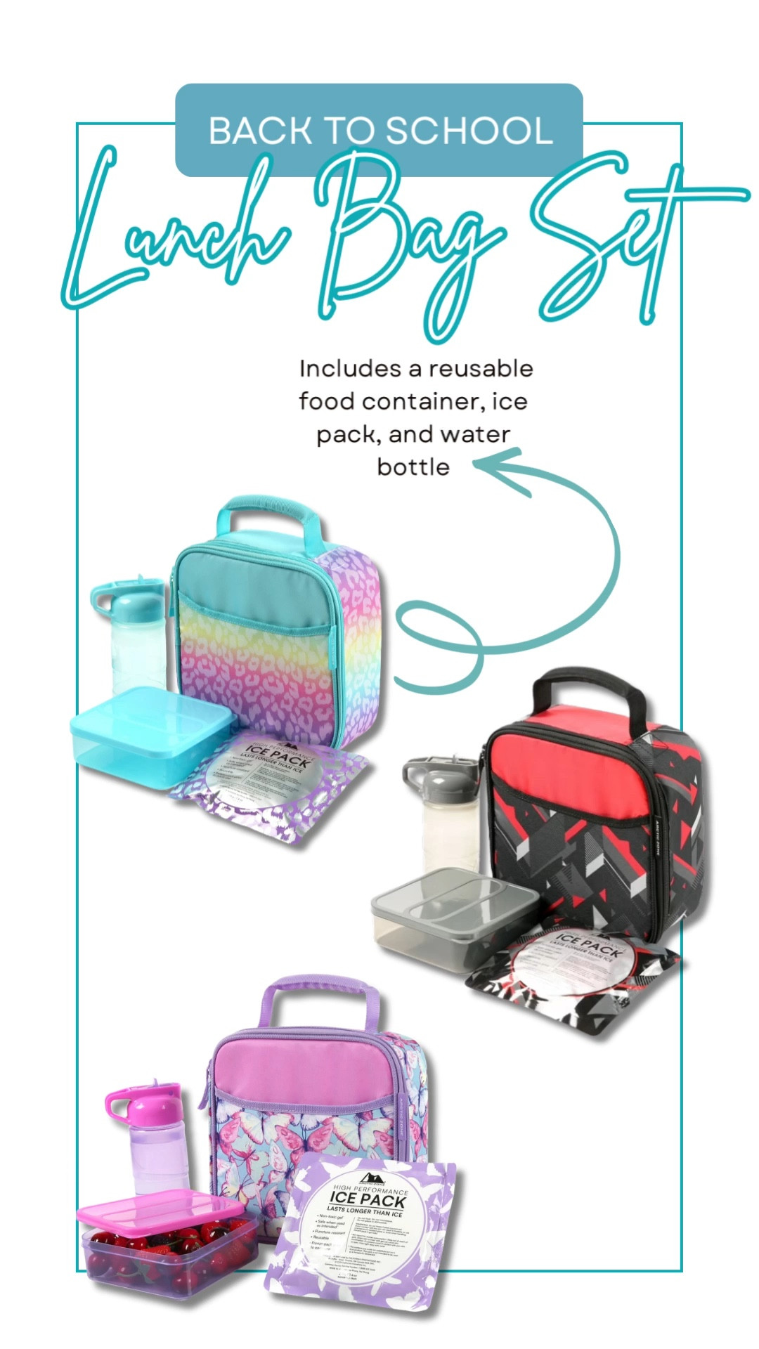 Lunches, but make them organized 🍎🥪 Loving this lunch bag set that keeps everything in its place from hot meals to cold snacks. Perfect for school days and on-the-go! Linked our go-to picks 

#LTKKids #LTKTravel