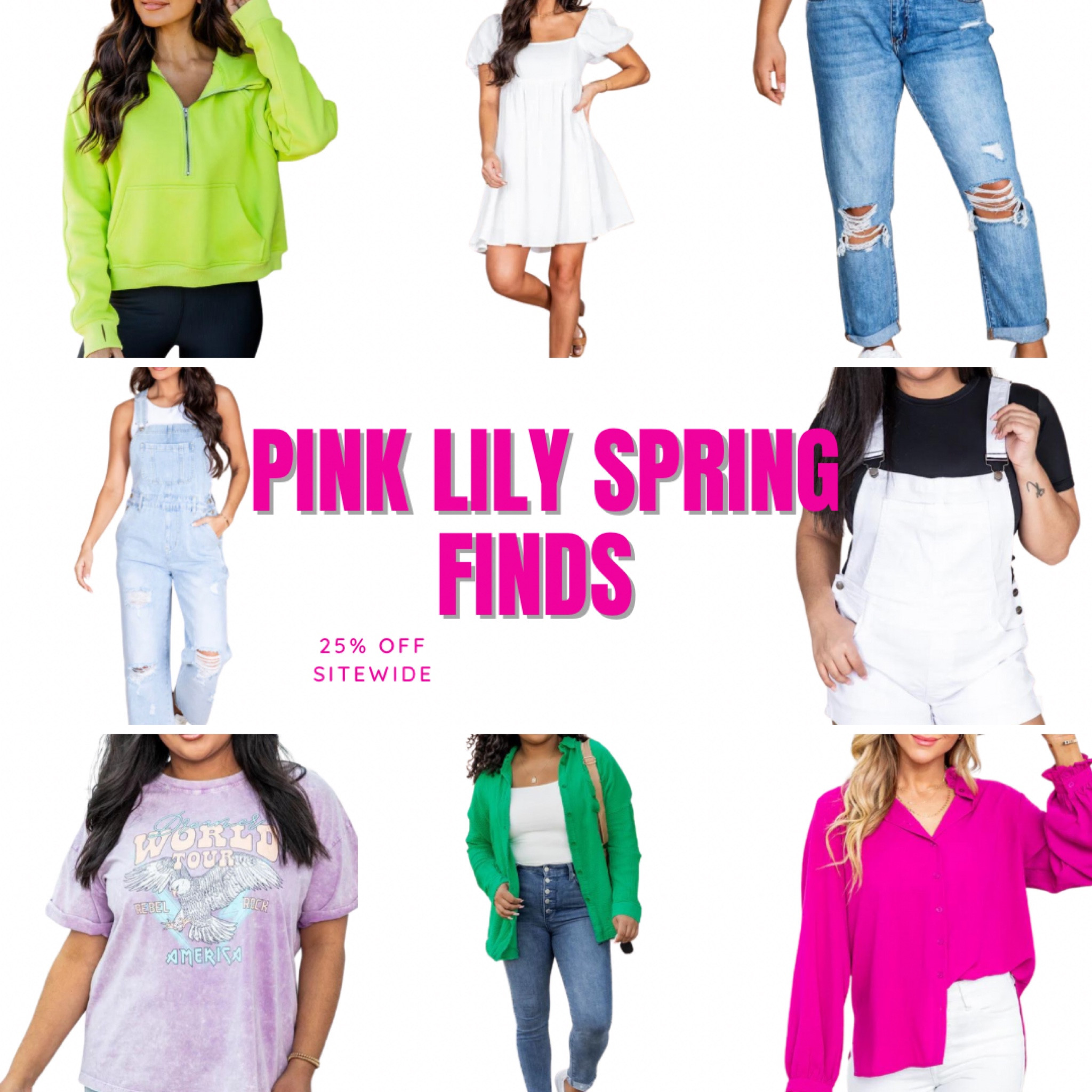 Pink lily spring finds 

#LTKSeasonal #LTKSale #LTKsalealert