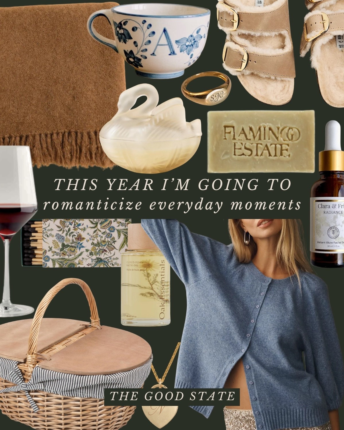 It's never too late to set your intentions for the year! May this year be one of great intentionality and beauty! This collection is for the ones making simple decisions to live more slowly. The ones who make pour over coffee in the morning and light candles in the evening. This is for the ladies taking back their time and life by scrolling less and finding ways to create and add more beauty into their everyday. The ones learning how to make sourdough or trying a new hobby like knitting. This is for the ones hosting game nights and dinner parties. For the one being more mindful to open up her home and heart to friends and family. The one who makes gatherings special—who writes placards, bakes homemade cakes, brings out the fine China on an “ordinary” Tuesday and always makes a point to have fresh flowers in the home. The is for the one who wants to be more intentional to mail handwritten cards. For the one who romanticizes slow, golden mornings at the farmers market—flaky croissant in one hand and fresh produce in the other. For the one who has always wanted to give gardening a try and for the lady who has tended to the same garden for over a decade. This is for the picnic girlies and the homebodies. For the ones saying “yes” to living a brighter, fuller and more intentional life this year. This is for you🤍

#LTKActive #LTKootd #LTKSaleAlert