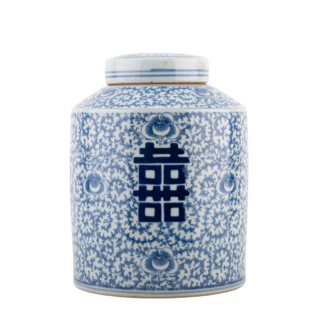 Porcelain Blue & White Petite Jar | The Well Appointed House, LLC