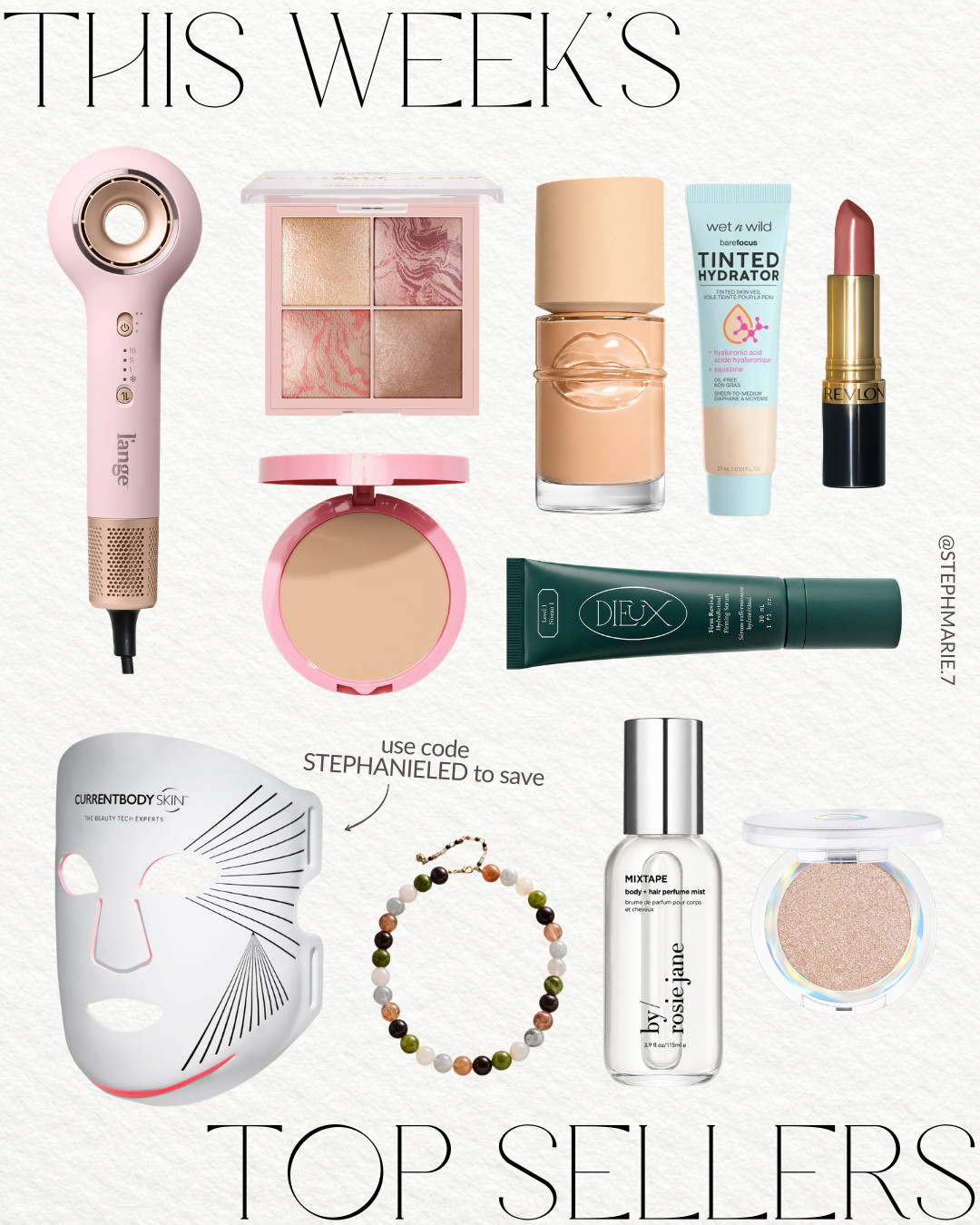 This week’s top sellers ✨ A little bit of everything you’ve been loving lately, from makeup and skincare to hair tools, beauty devices, and a few extras! Sharing the most-shopped finds from the week!  

 #LTKOver40 #LTKBeauty