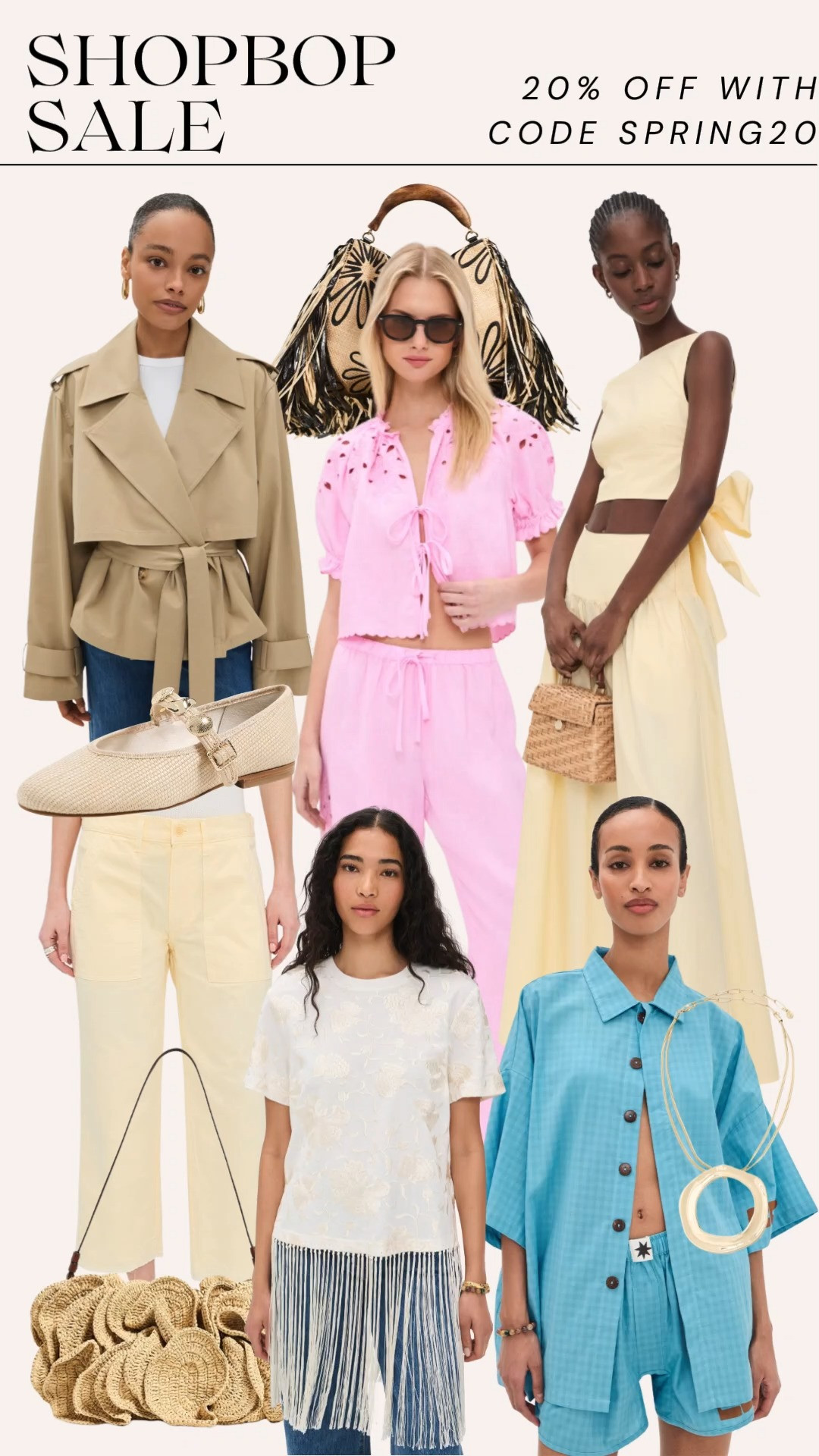 Get 20% off at Shopbop with code SPRING20! Linking some of my favorite spring finds and colors this season. 

 #LTKSeasonal #LTKSaleAlert