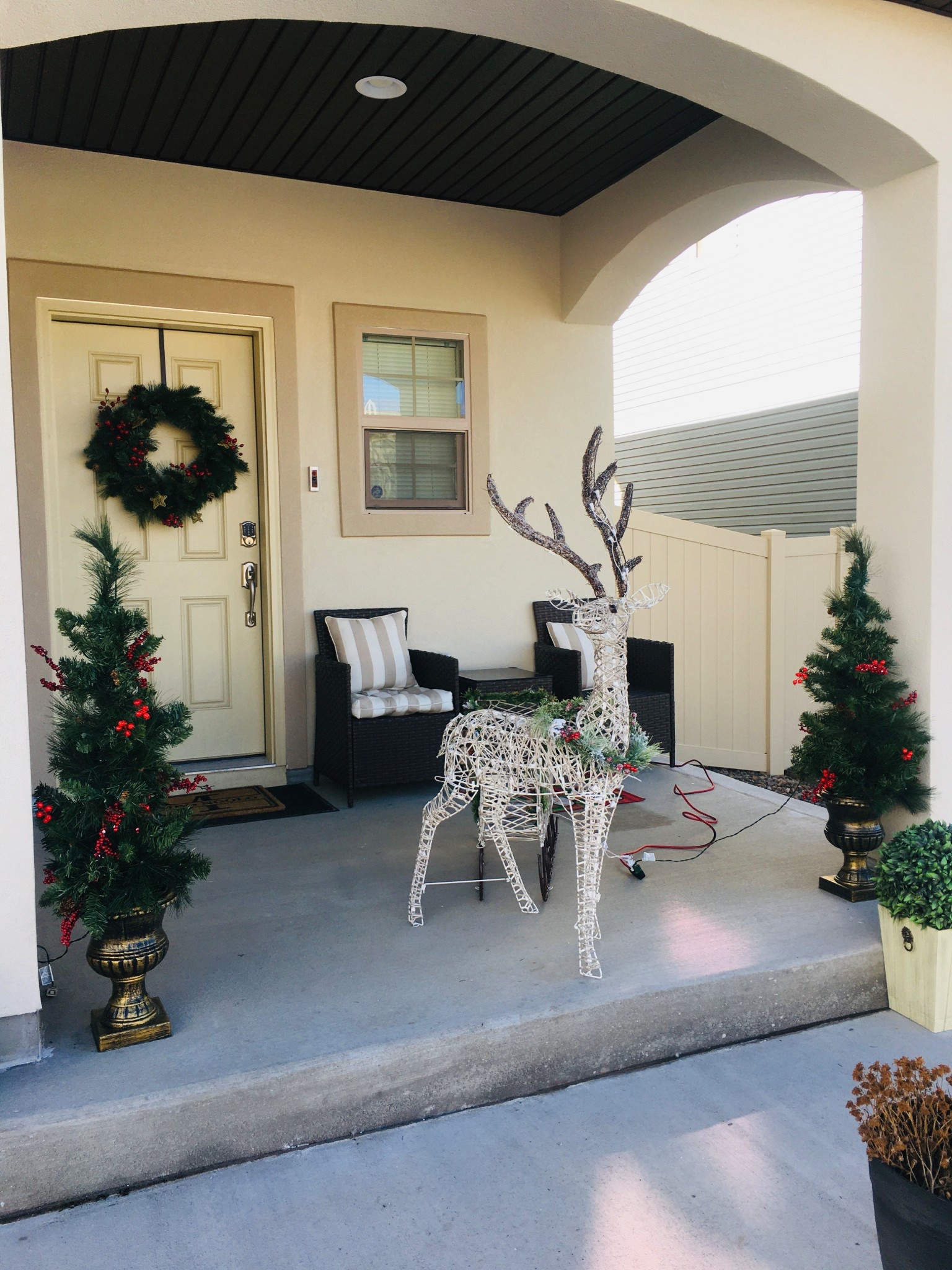 Outdoor decor. Beautiful deer 🦌 
#christmas #deer #amazon #sale #shop 

#LTKHome #LTKHoliday #LTKSeasonal