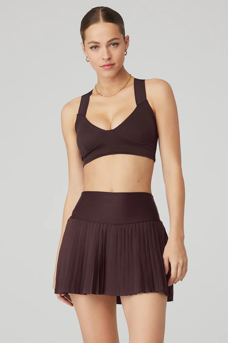 Airbrush Rev It Up Bra - Raisin | Alo Yoga (US)