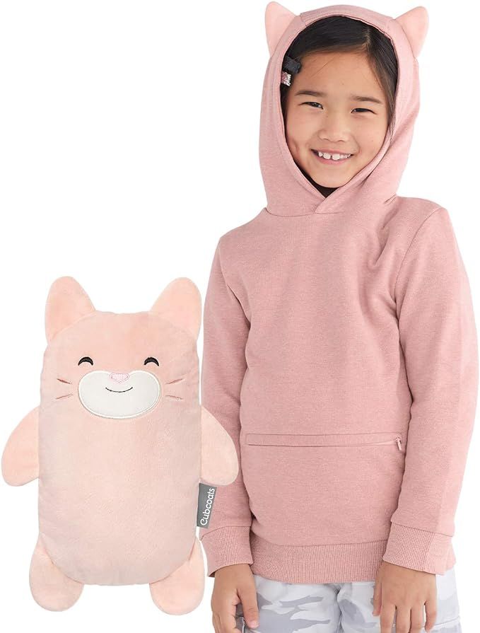 Amazon.com: Cubcoats Kali the Kitty 2 in 1 Transforming Pullover Hoodie & Soft Plushie Pink: Clot... | Amazon (US)