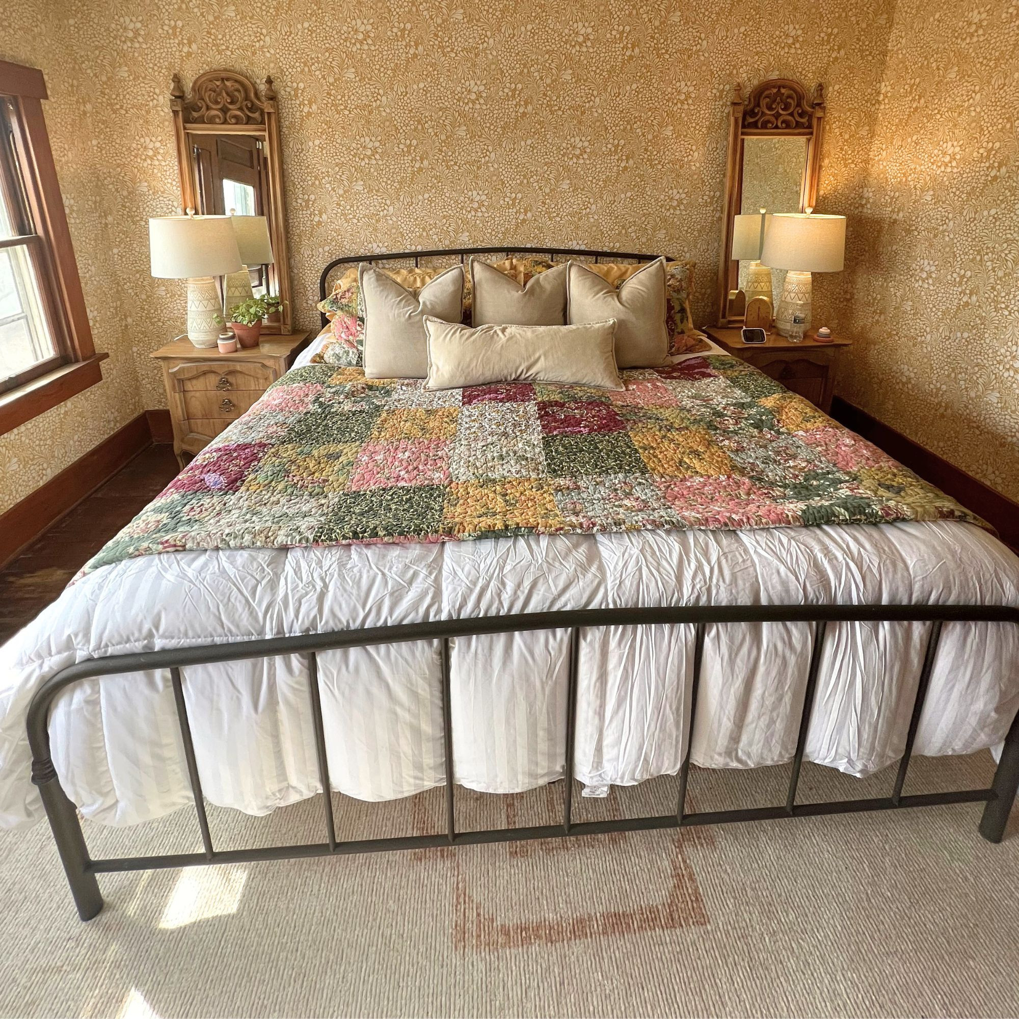 old pic… our room has changed a bit since then but the vibe is still here

linked similar bedding, pillows, and decor if you want this look 🤎 

 #LTKHome